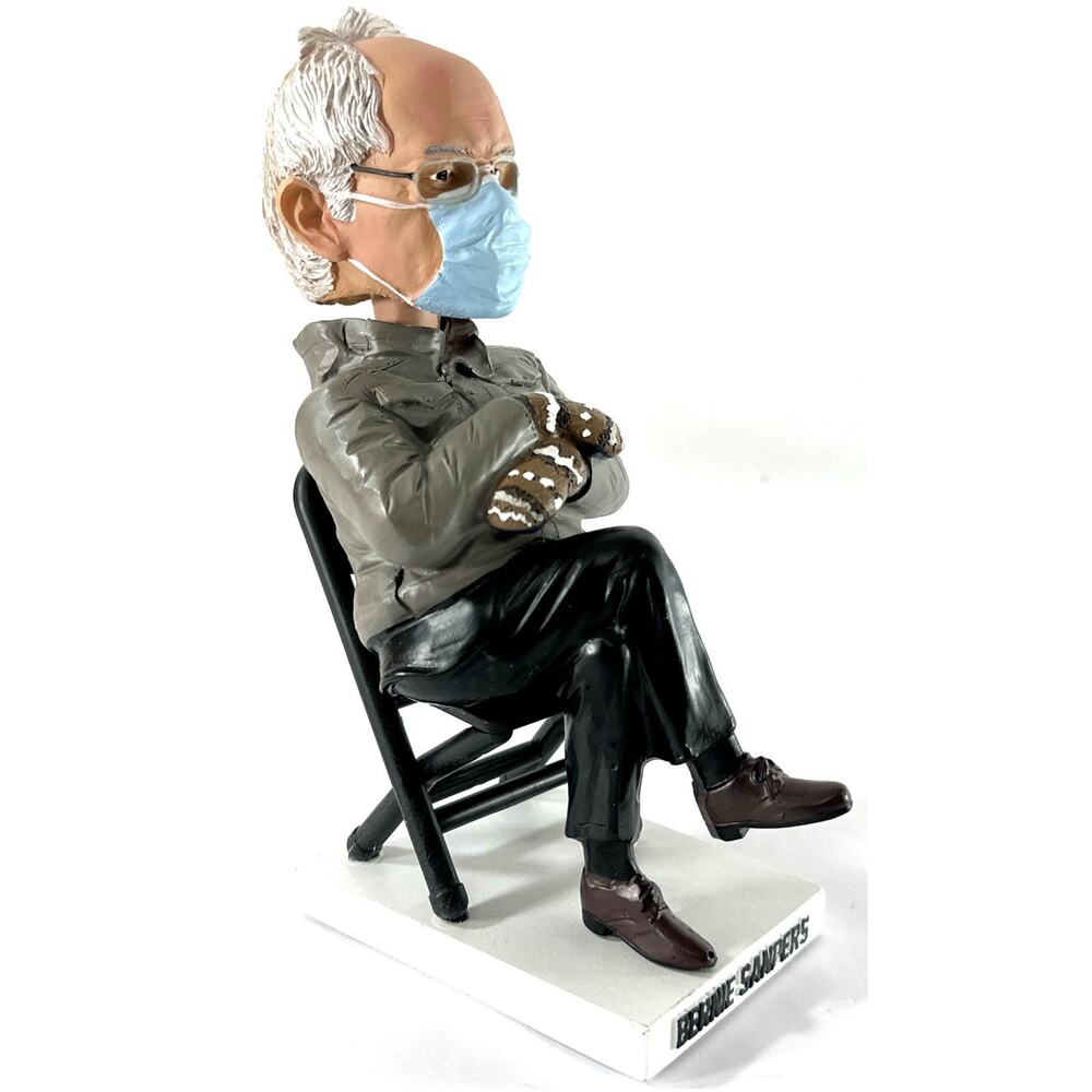 Bernie Sanders Sitting Bobblehead 2021 Inauguration Day Limited Edition #21678 - Picture 3 of 7